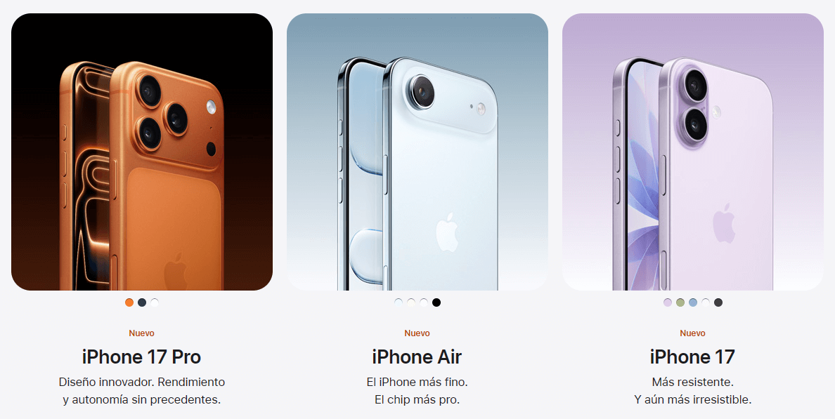 iPhone 17 Disponible para reserva 12 de Septiembre