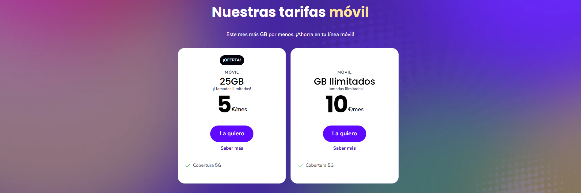 TARIFAS MOVIL FINETWORK