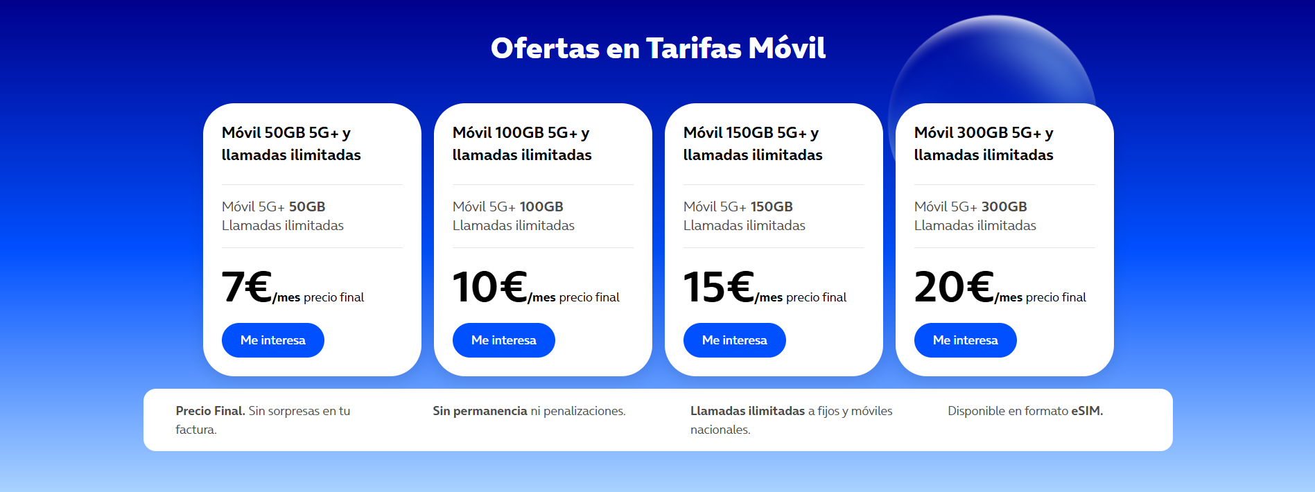 TARIFAS MOVILES O2
